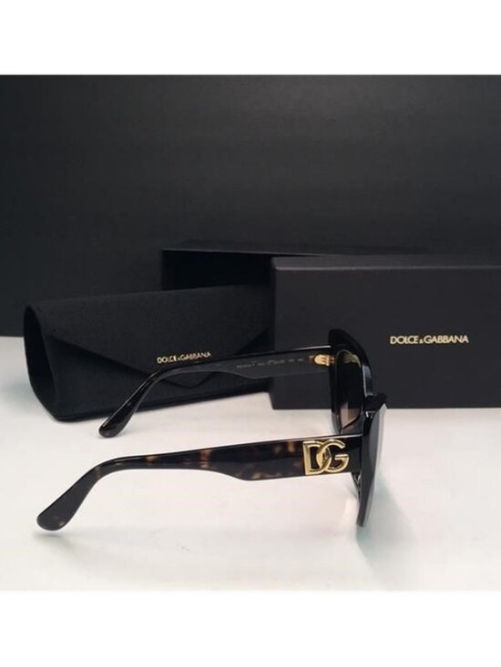 Auth - New DG 4405 Dolce and Gabbana Grey Gradient Butterfly Ladies Sunglasses …